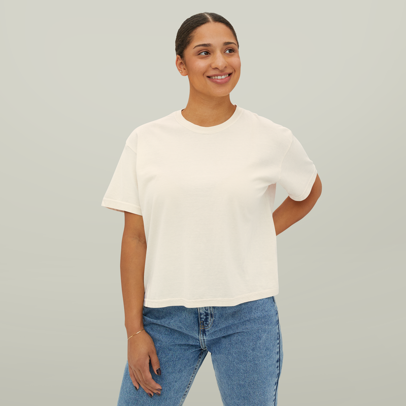 Branded Women's Comfort Colors Boxy Tee