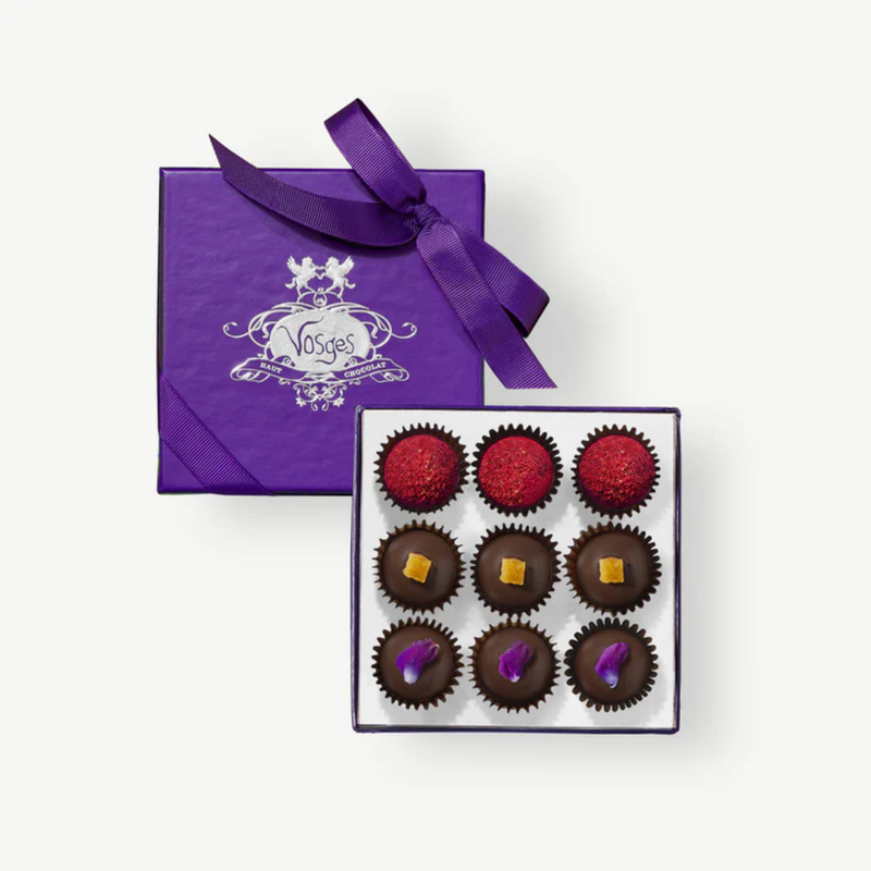 Branded  9-Piece Truffle Box