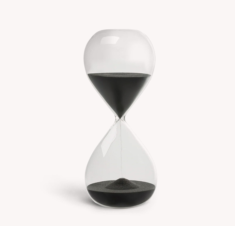 Desktop Hourglass, 30 Minute Timer