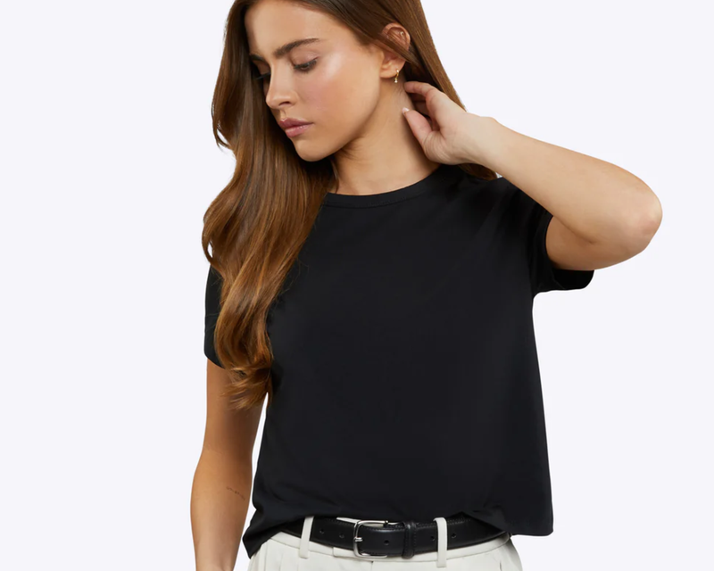 Women's Almost Friday Tee, Black