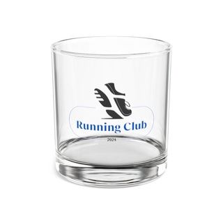 Running Club Rocks Glass