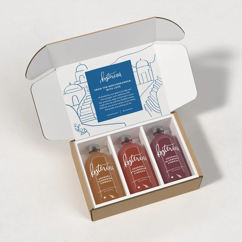 Crushed Fruit Vinegar Trio