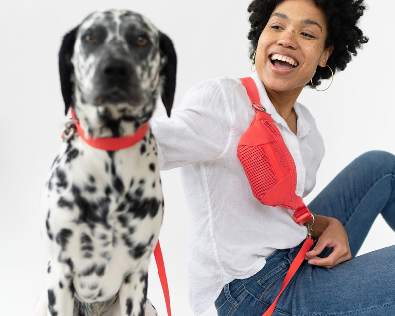 Sling Bag + Dog Leash
