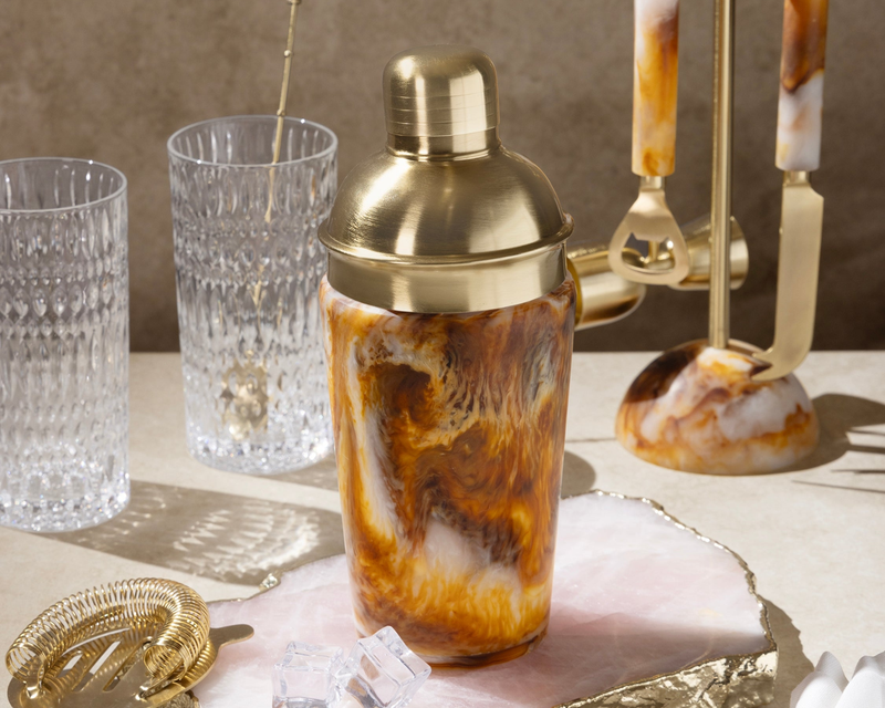 Kampai Marbled Cocktail Shaker