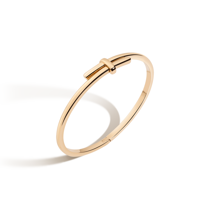 Crossover Hinged Bracelet