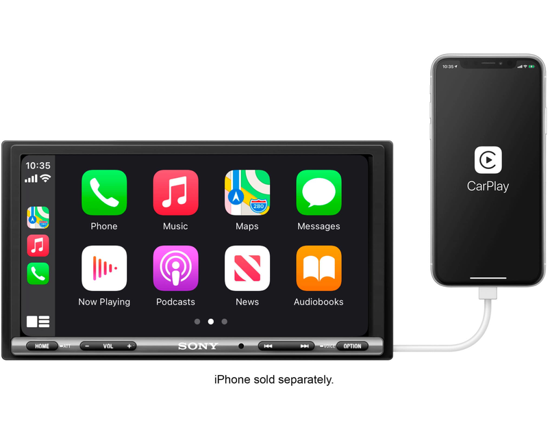 6.95" Android Auto and Apple CarPlay Bluetooth Digital Media Receiver