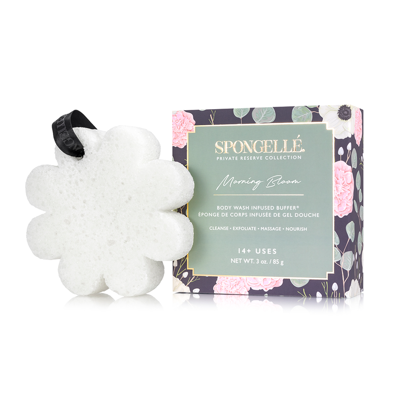 Boxed Flower Body Wash Infused Sponge