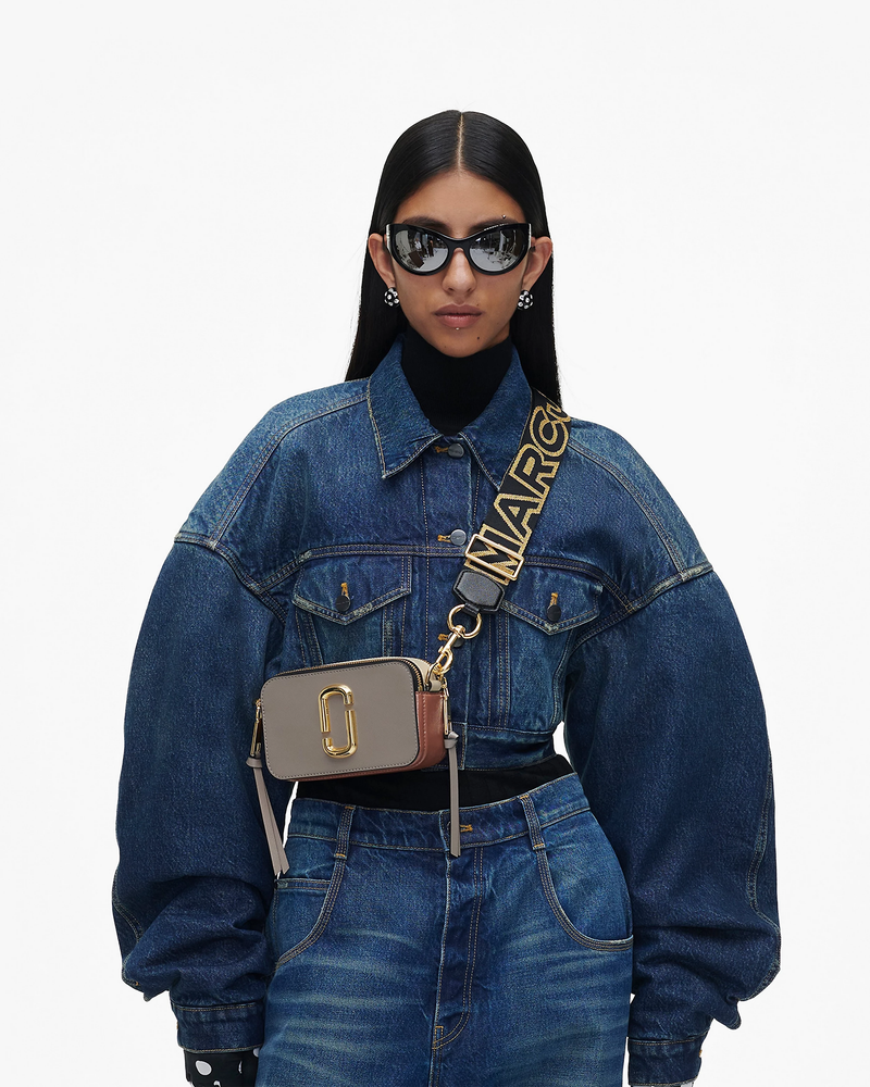 The Small Leather Tote & The Snapshot Duet