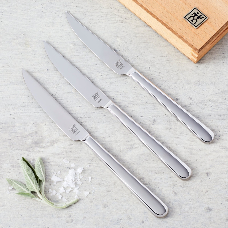 8-piece Oval handle Stainless Steel Steak Knife Set