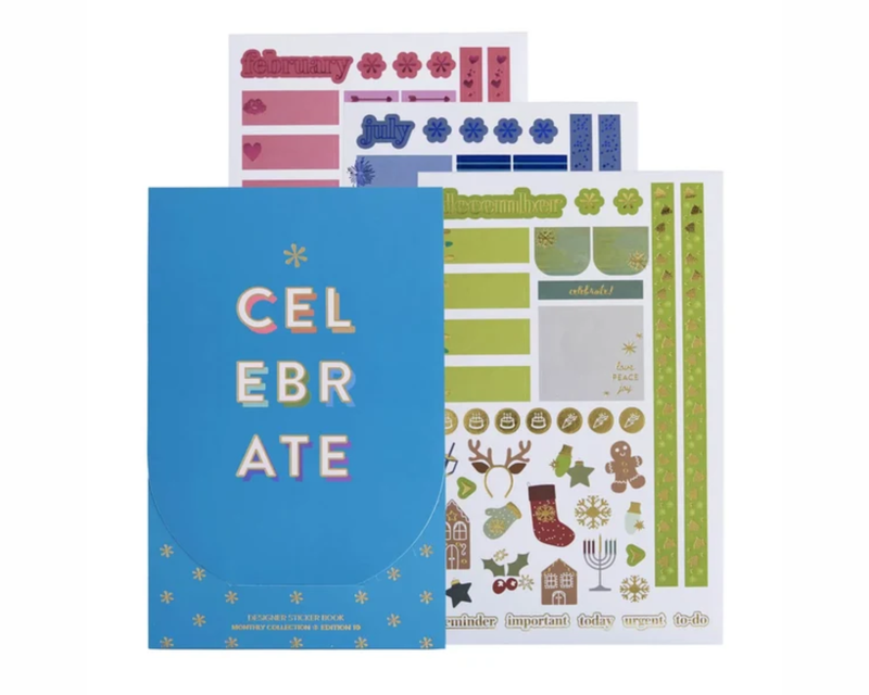 Monthly Sticker Book