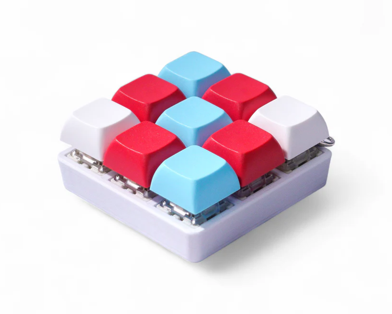 3x3 Key Fidget Square