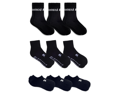 Mixed Style 9-Pack Solid