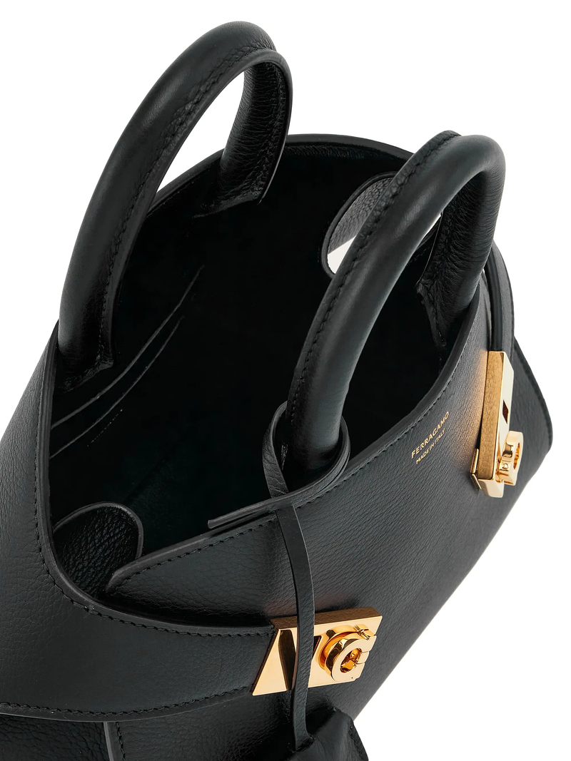 Mini Hug Leather Crossbody Bag