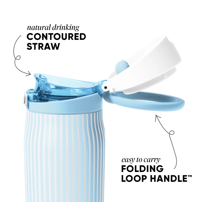 Mesa Loop Pattern with Covered Straw, 24oz