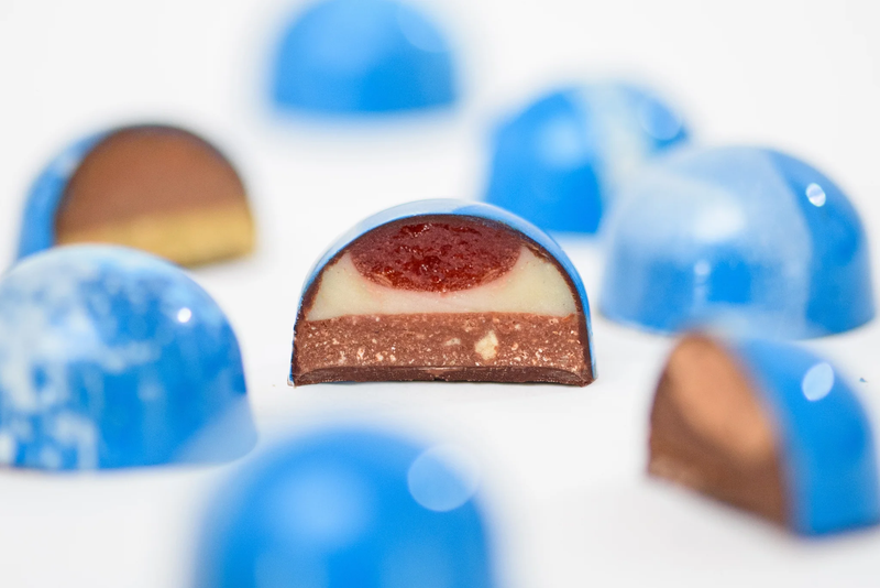 Hanukkah Chocolate Jewels, 6 pieces