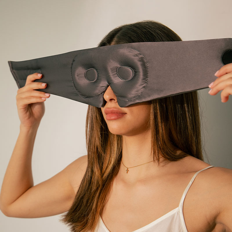 Eyelash Protecting Silk Sleep Eye Mask