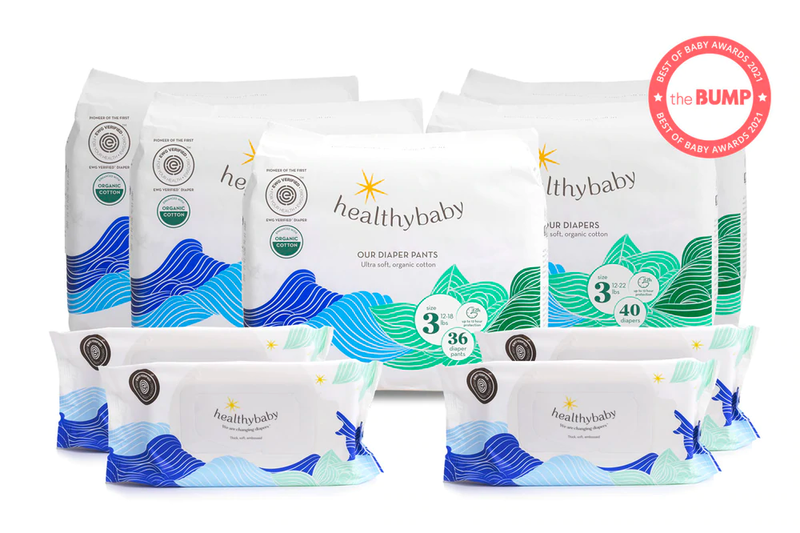 Healthybaby one month organic diaper bundle - new baby gift 2026 - $140