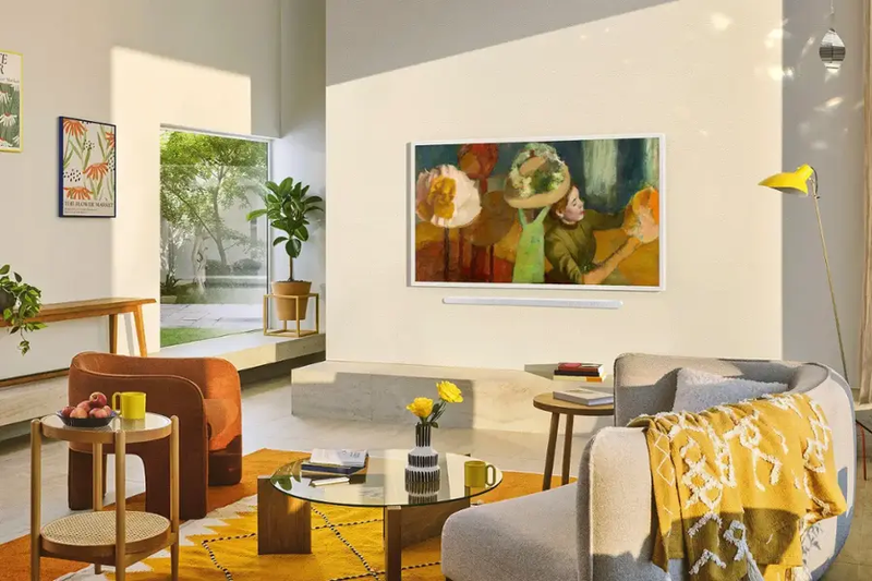 50" Class The Frame Series QLED 4K UHD Art Mode Samsung Vision AI Smart TV (2025)