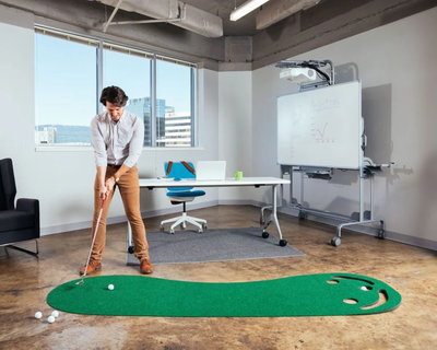 PUTT-A-BOUT® Max 10 Golf Putting Mat (3’ x 10’)