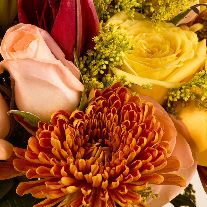 Acorn Lane Original Bouquet with Marina Vase