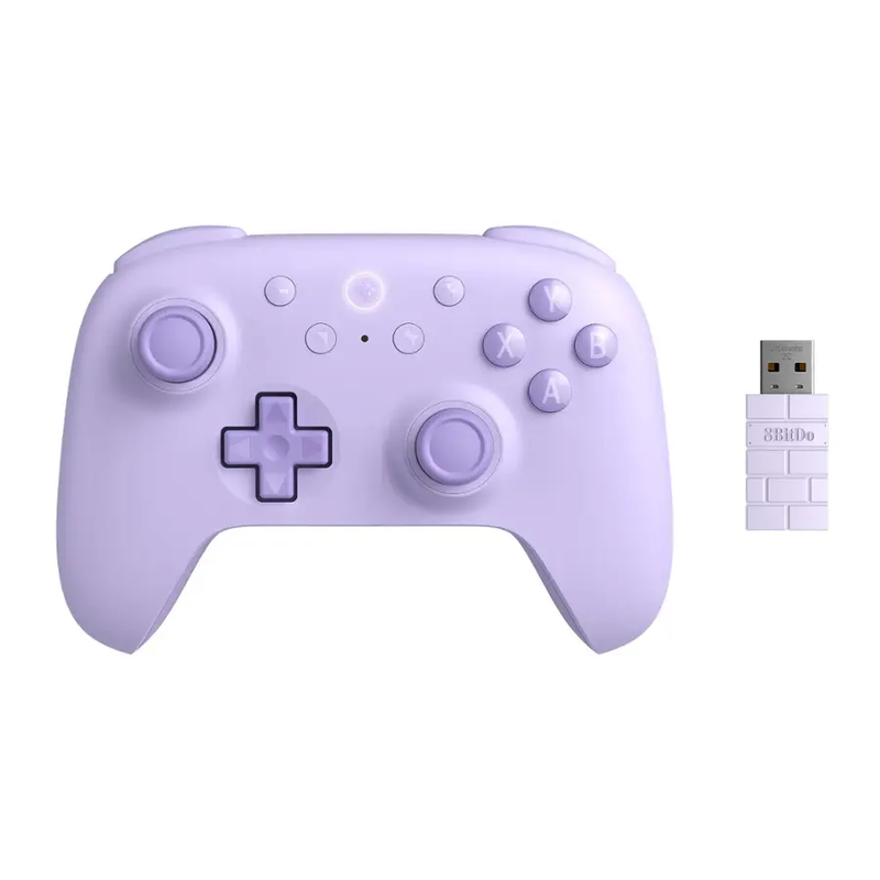 Ultimate 2C Wireless Controller for Android and Windows with Hall Effect Joysticks | Purple