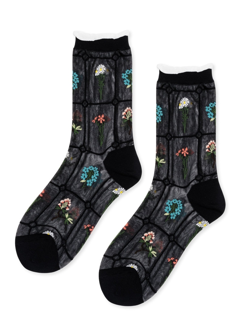 Women's Sheer Crew Sock