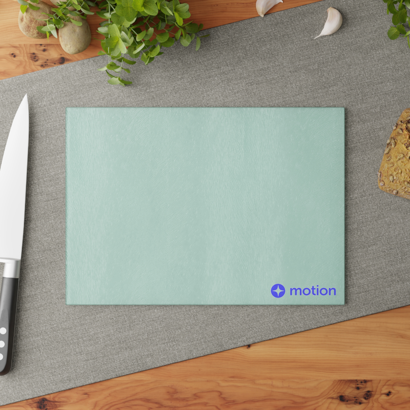 Branded Glass Cutting Board