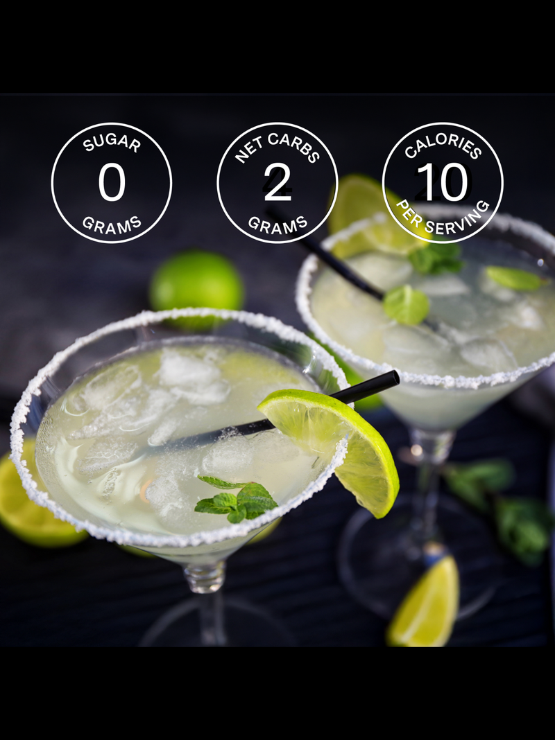 Skinny Margarita Pour & Stir Cocktail Mix, 8-Pack