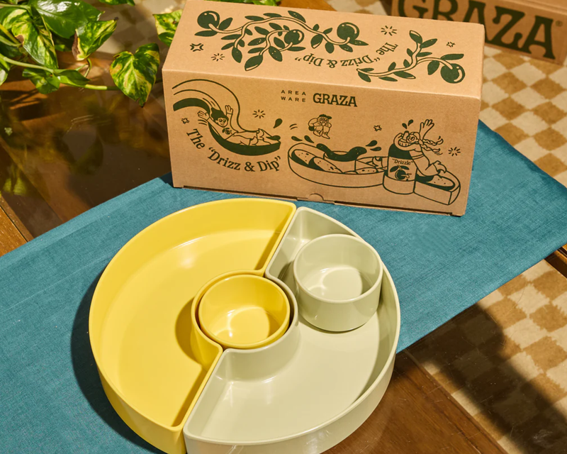 The Drizz & Dip Serving Tray