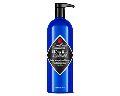 All-Over Wash for Face, Hair & Body, 33 oz