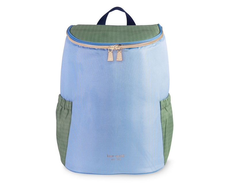 Petite Stripe Backpack Cooler Bag
