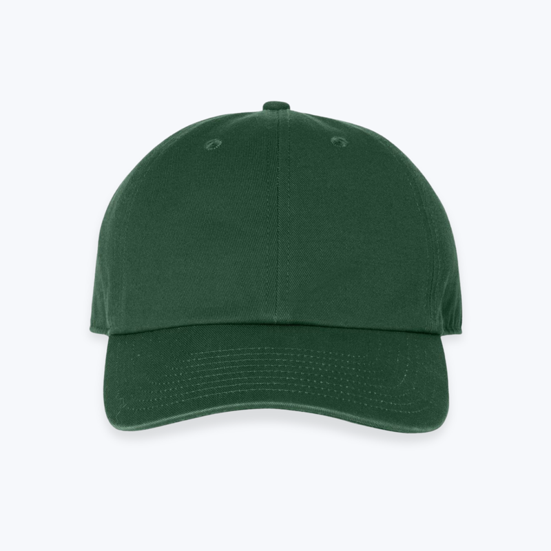 Embroidered Cotton Dad Cap