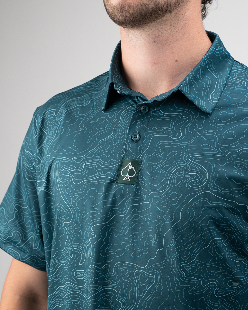 Terrain Men's Performance Golf Polo