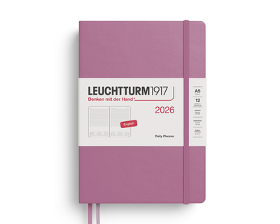 2026 A5 Daily Planner
