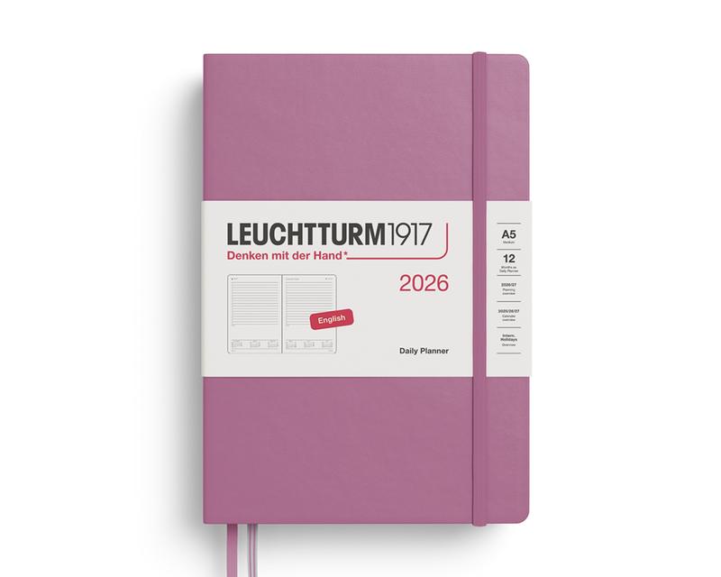 2026 A5 Daily Planner