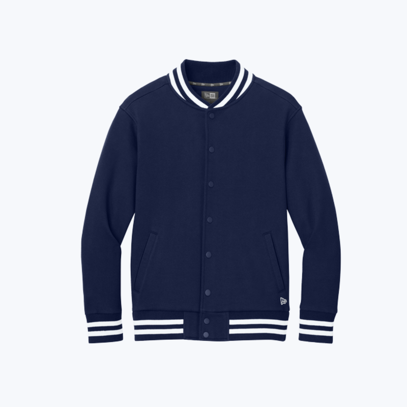 Branded Varsity Heavyweight Fleece Jacket