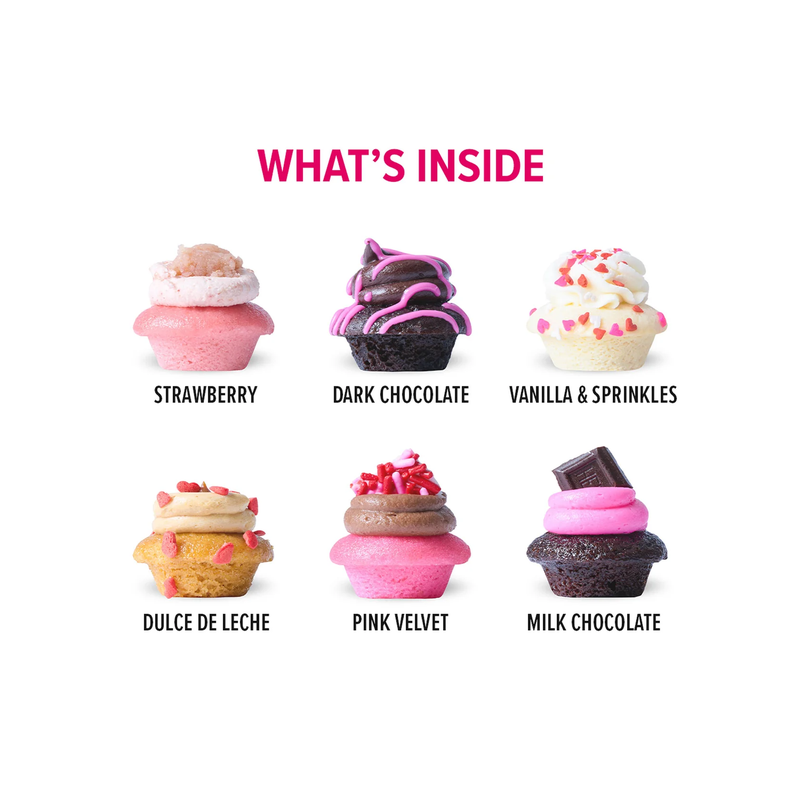 All My Valentine's Cupcake 6-Pack, Bundle of 4