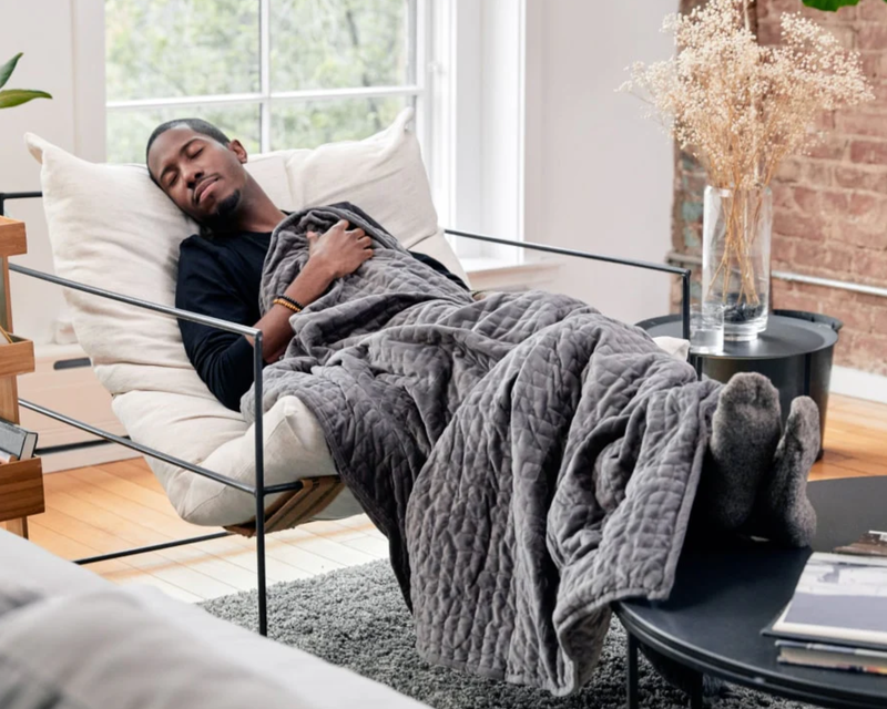 Gravity Weighted Blanket | Grey / Single: 20lb