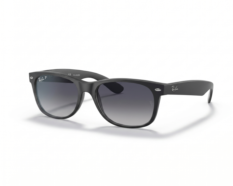 Polarized New Wayfarer Classic Sunglasses, Matte Black