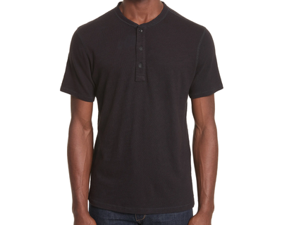 Men's Classic Short Sleeve Henley