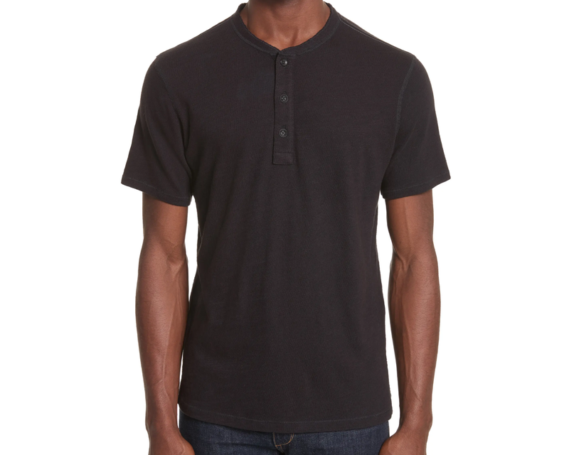 Men's Classic Short Sleeve Henley