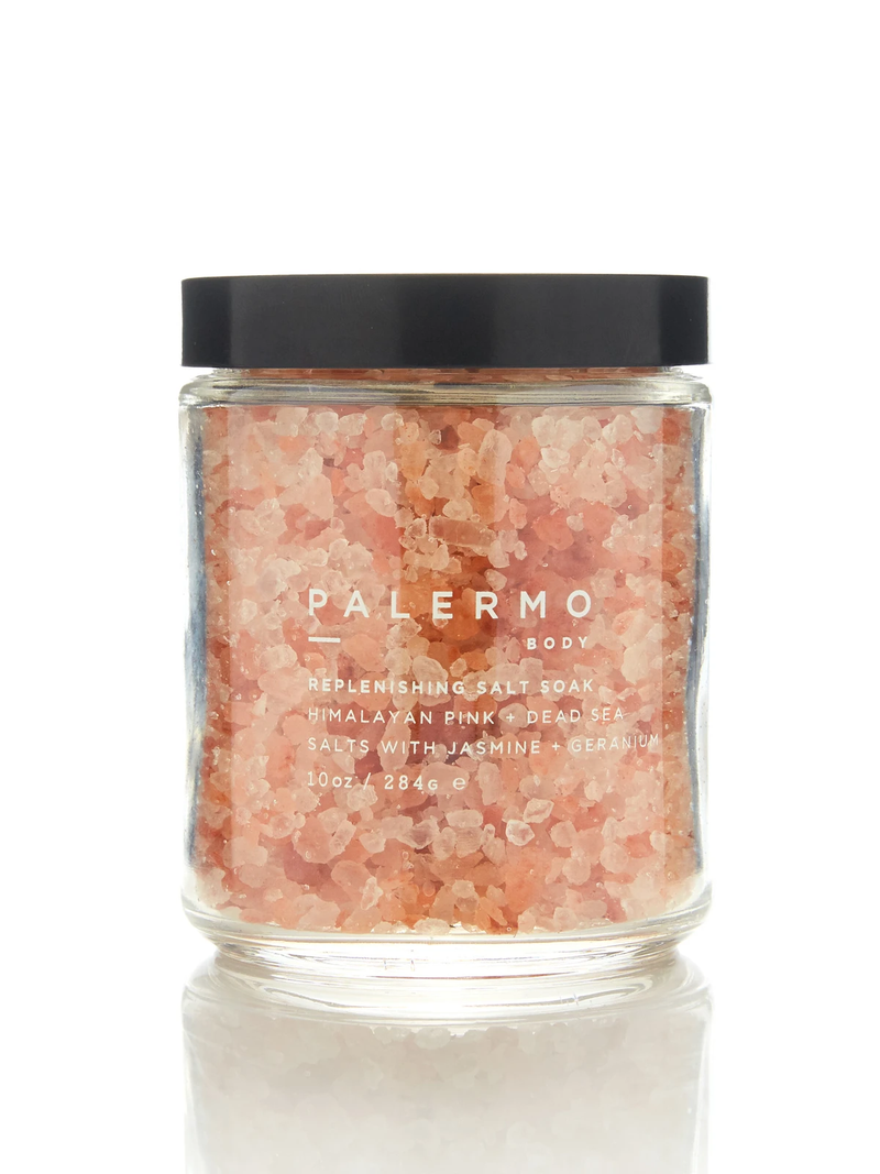 Replenishing Salt Soak with Geranium + Jasmine