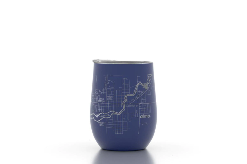 Home Town Maps Wine Tumbler