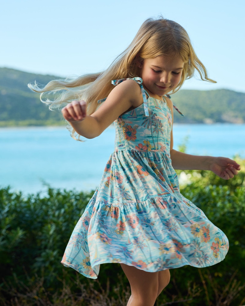 The BVIs Girls Resort Dress