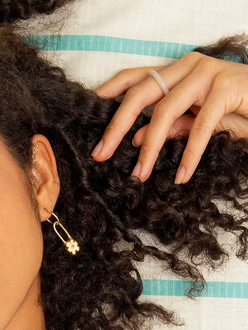 Flower Pin Earrings