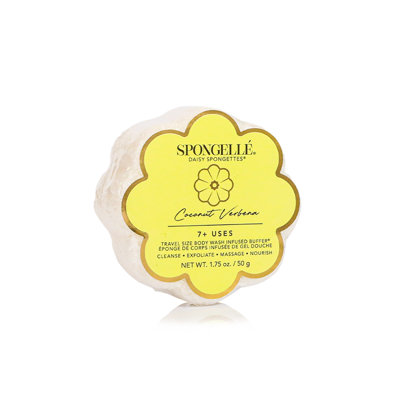 Body Wash Infused Daisy Spongette