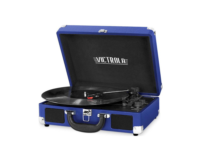 Bluetooth Suitcase Stereo Turntable