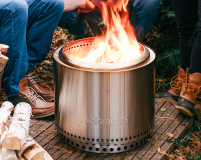 Bonfire Fire Pit + Stand 2.0, Stainless Steel