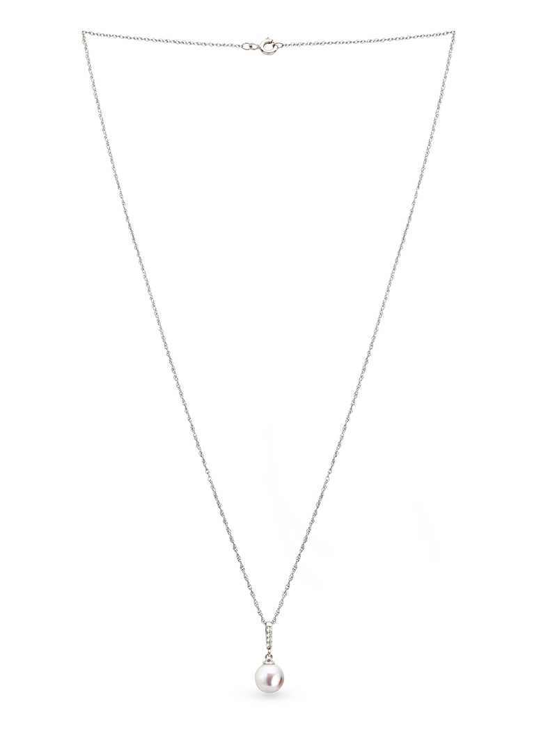 Bar Pearl Necklace