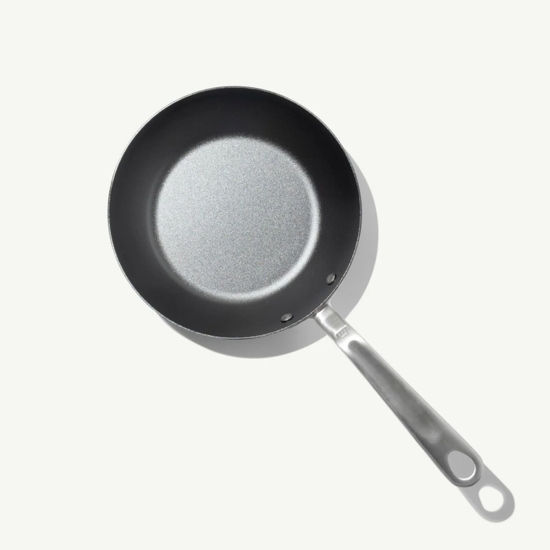 8" Seasoned Carbon Steel Frying Pan